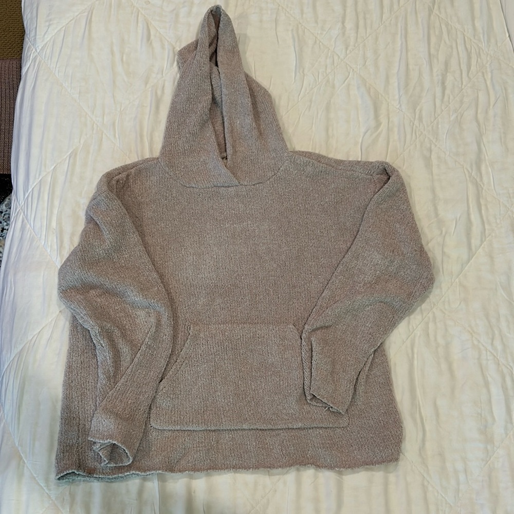 Barefoot Dreams plush hoodie